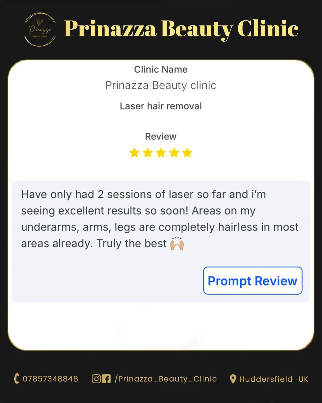 Smooth skin, happy clients! 💖✨ Say goodbye to unwanted hair with our laser hair removal treatm